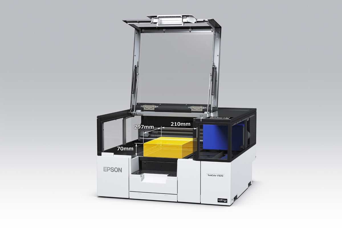 Epson® SureColor V1070 Desktop UV Flatbed Printer - Joto Imaging Supplies US